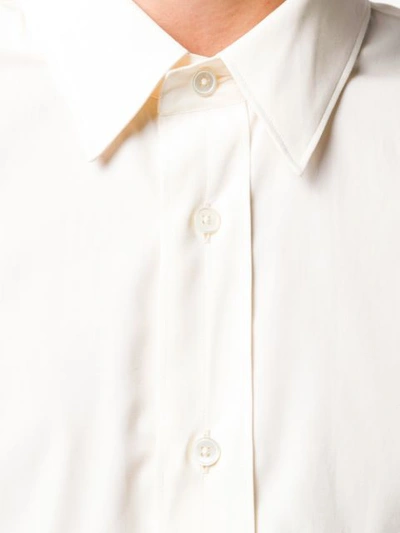 Shop Lemaire Oversized Shirt - White