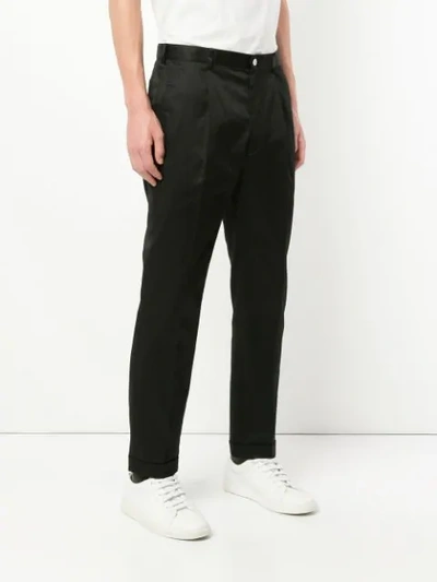 Shop Loveless X Dickies Tailored Trousers In Black