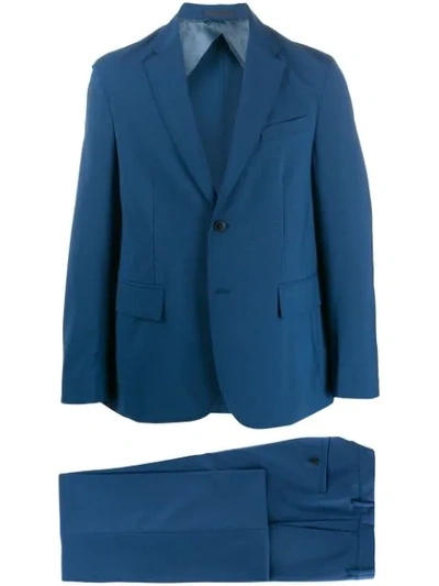 Shop Valentino Formal Two-piece Suit In Blue