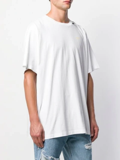 Shop Off-white Oversized Arrows T-shirt In White