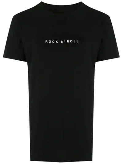 Shop Osklen Organic Rough Rock'n'roll T-shirt In Black