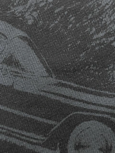 Shop Rta Logo Print Hoodie In Grey