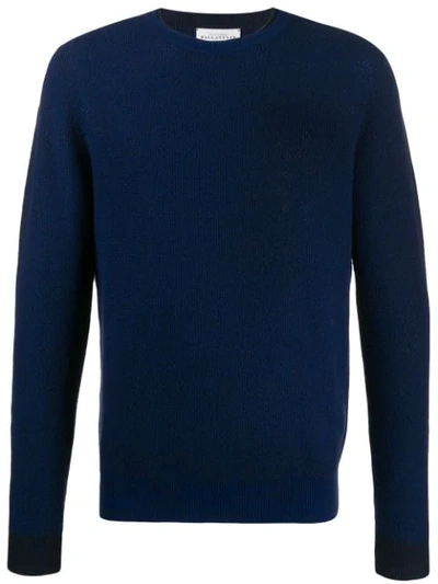 Shop Ballantyne Crew Neck Sweater In Blue
