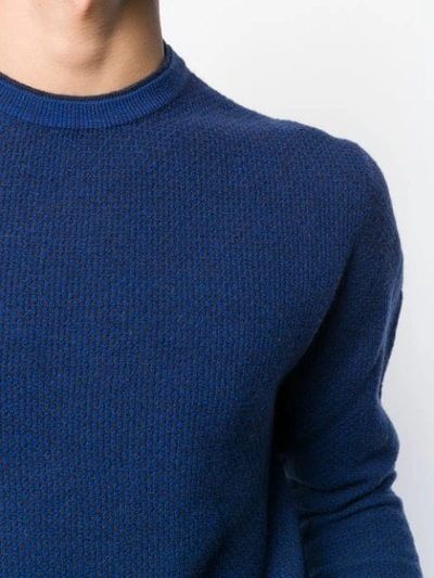 Shop Ballantyne Crew Neck Sweater In Blue