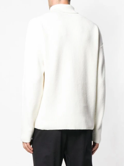 Shop Tom Ford Loose Fitted Sweater In White
