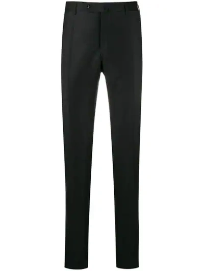 Incotex Straight-leg Tailored Trousers In Grey