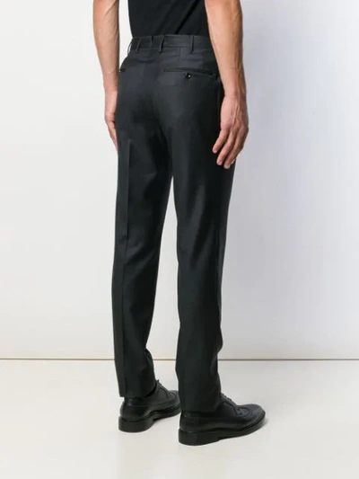 Incotex Straight-leg Tailored Trousers In Grey