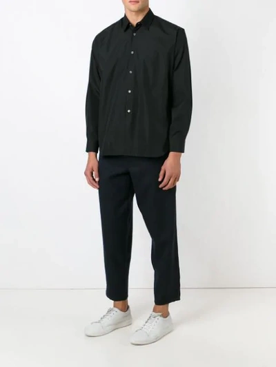 Shop Comme Des Garçons Shirt Chest Pocket Shirt In Black