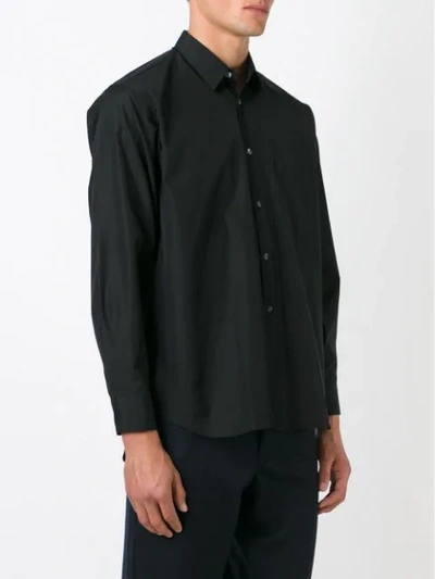 Shop Comme Des Garçons Shirt Chest Pocket Shirt In Black