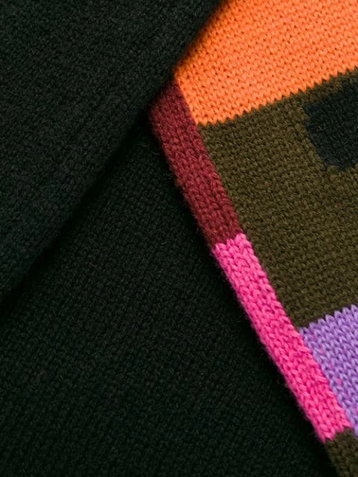 Shop Comme Des Garçons Shirt Colour-block Sweater In Black
