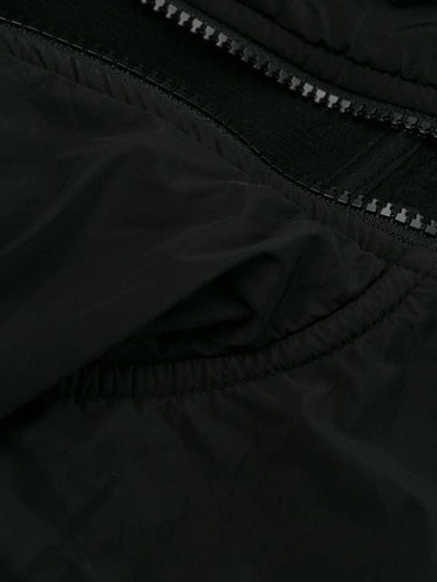 Shop C.p. Company Lens Detail Zip-up Sweatshirt In Black