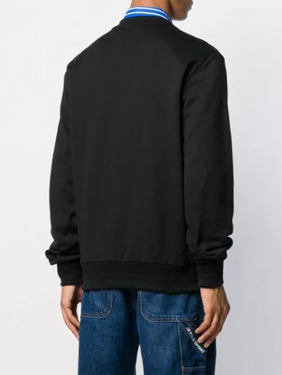 Shop Dolce & Gabbana King Patch Sweatshirt In Black