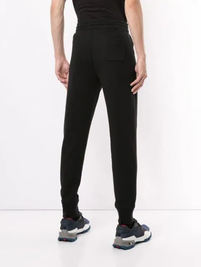 Shop Ermenegildo Zegna Drawstring Fastened Track Pants In Black