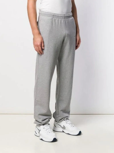 Off-white Arrows Printed Track Pants In Grey