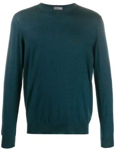 Shop Drumohr Crew Neck Jumper In Green