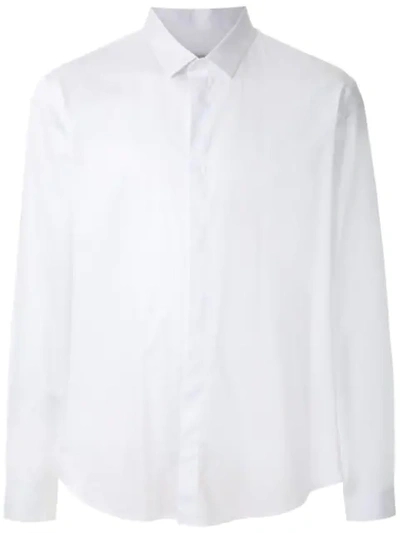 Shop Egrey Plain Shirt In White