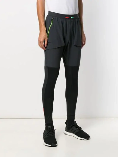 Shop Nike Wild Run Leggings In Grey
