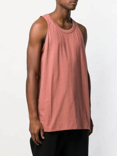 Shop Rick Owens Oversized Tank T In Pink