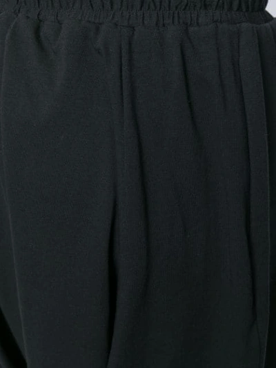 Shop Alchemy Drawstring Drop-crotch Trousers In Black