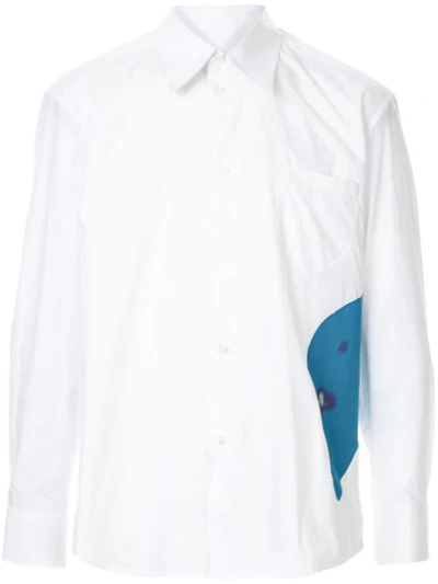 Shop Namacheko Appliqué Shirt In White