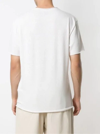 Shop Osklen Rust Yogue Hemp T-shirt In White