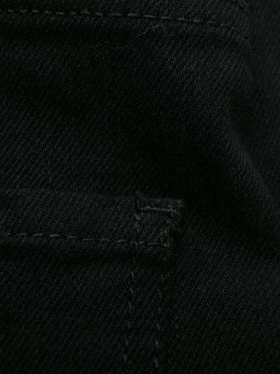 Shop Maison Margiela Décortiqué Wide Jeans In Black