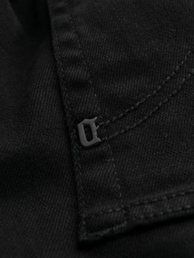 Shop Dondup George Slim-fit Jeans In Black
