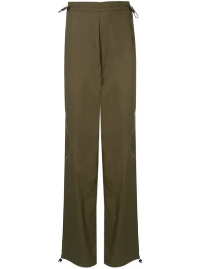 Shop Affix Loose Fit Trousers In Green