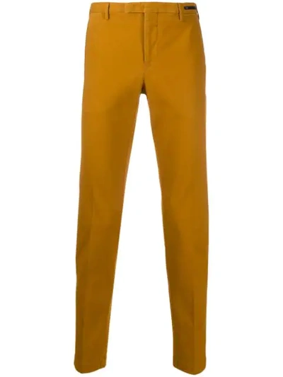 Shop Pt01 Skinny Chinos In Yellow