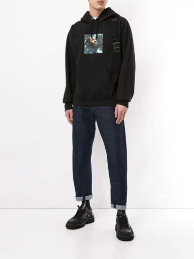 Shop Supreme Marvin Gaye Hooded Sweatshirt In Black