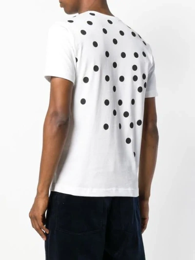 Shop Comme Des Garçons Shirt Comme Des Garçons X Jean-michel Basquiat Printed T-shirt - White