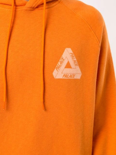 Shop Palace Slub Hoodie In Orange