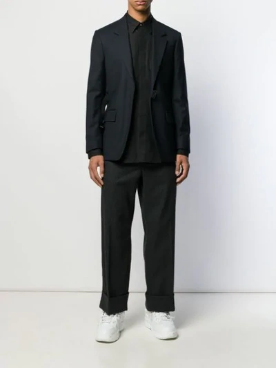 Shop Maison Margiela Classic Tailored Shirt In Black