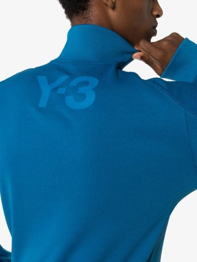 Shop Y-3 Classic Track Jacket In Blue