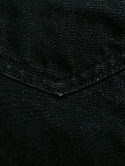 Shop Ambush Oversized Denim Jacket In Black