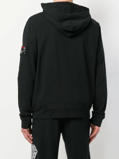 Shop Mcq By Alexander Mcqueen Logo Patch Hoodie In Black