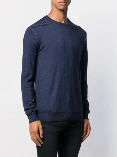 Shop Roberto Collina Fine Knit Jumper In Blue