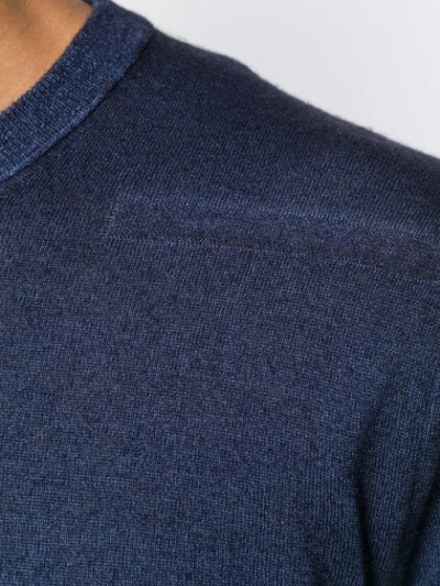 Shop Roberto Collina Fine Knit Jumper In Blue