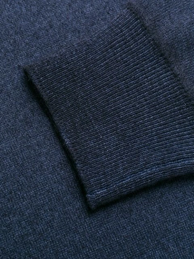 Shop Roberto Collina Fine Knit Jumper In Blue