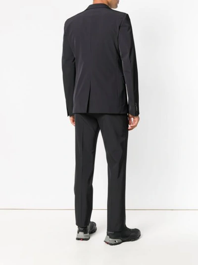 Shop Prada Slim Stretch Suit - Black