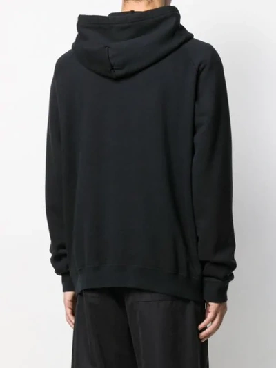 Shop Heron Preston Loose-fit Logo-print Hoodie In Black