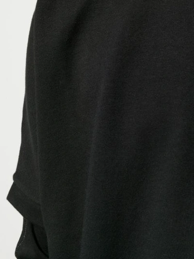 Shop Thom Krom Double Sleeve T-shirt In Black