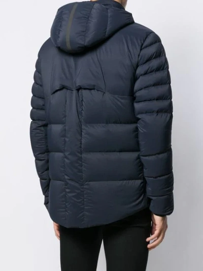 Shop Belstaff Padded Shell Jacket In Blue