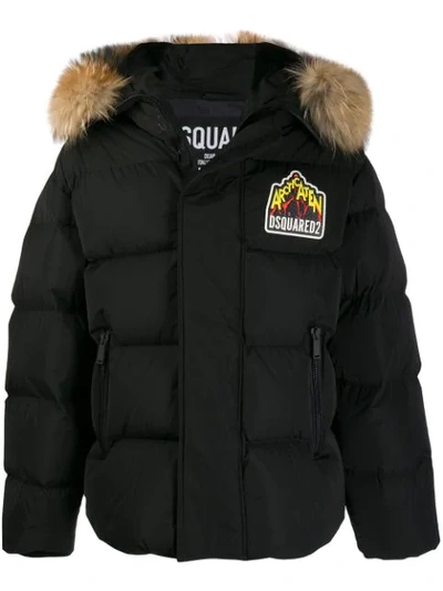 Shop Dsquared2 Feather Down Jacket In 900