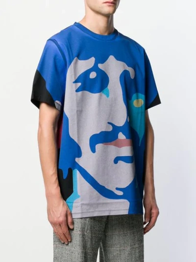 Shop Stella Mccartney All Together Now Ringo Starr T-shirt In Blue