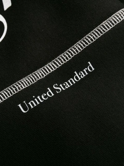 Shop United Standard Factory Progresso Hoodie In Black