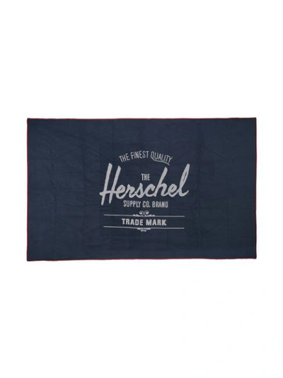 Shop Herschel Supply Co. Quick-drying Towel - Blue