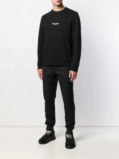 Shop Neil Barrett 'zeus-rider' Sweatshirt In Black