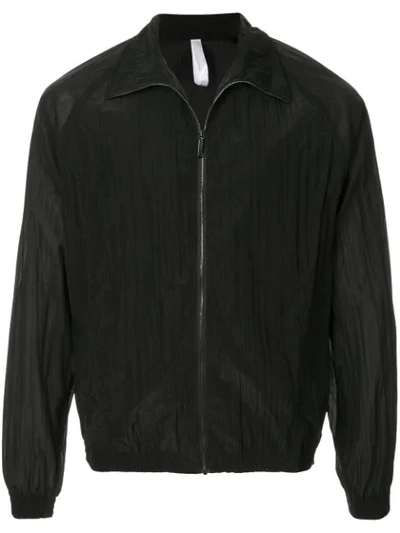 Shop Cottweiler Spread Collar Bomber Jacket In Black