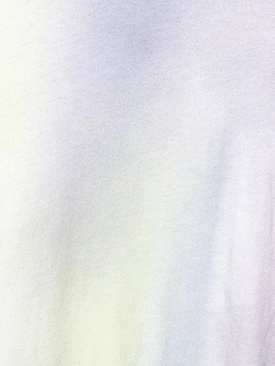 Shop Ann Demeulemeester T-shirt Im Batik-look In White